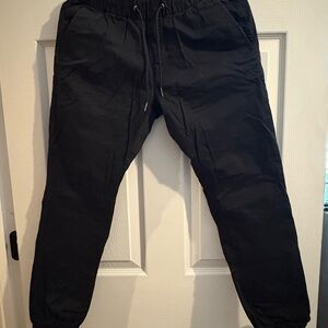 Black Rover Jogger Pants